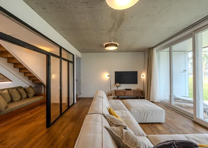 Marina Maisonette Seeblick Mit Pool Und Sauna * Bad Saarow